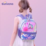 Backpack Ba Lô Trẻ Em Cho Bé Gái Cặp Mầm Non Cho Mẫu Giáo Tiểu Học Có Thể