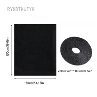ตาข่ายกันไฟกำจัดยุงสำหรับหน้าต่างแมลงตาข่ายหน้าจอ1.3M X 1.5M ชุดกันที่ป้องกันยุงแมลงผึ้ง DIY พร้อมเทปกาวในตัว