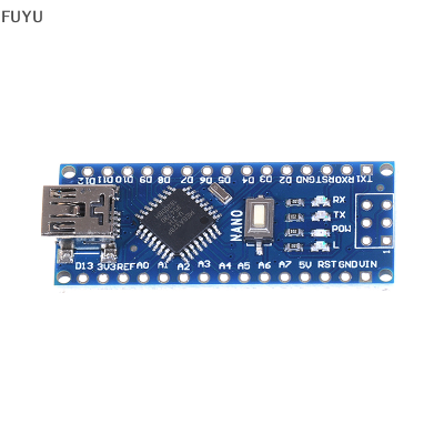 FUYU Mini USB Nano V3.0 ATMEGA328P CH340G 5V 16M Micro-CONTROLLER BOARD สำหรับ Arduino