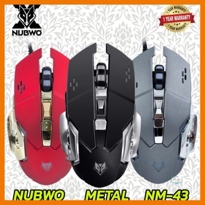 HOT!!ลดราคา Nubwo NM-43 Mouse Gaming NM-43 MARK II ##ที่ชาร์จ แท็บเล็ต ไร้สาย เสียง หูฟัง เคส Airpodss ลำโพง Wireless Bluetooth โทรศัพท์ USB ปลั๊ก เมาท์ HDMI สายคอมพิวเตอร์