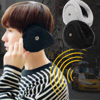 ผู้ชาย Earmuff โพลีเอสเตอร์ Uni พับเบาะหู Muff ฤดูหนาวขนแกะอุ่นหู Thicken Plush Soft Warm Earmuff อุ่น