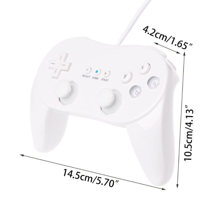 classic-wired-game-controller-gaming-remote-pro-gamepad-control-joystick-for-nintendo-wii
