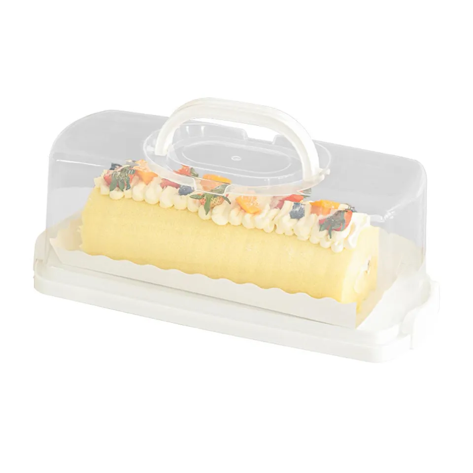Deep Loaf Cake Container - 200/Case | Plastic Container City