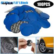 ready stock Tire Repair Patch 100Pcs Round 45mm Universal Tire Tube