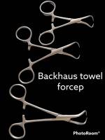 Hilbro backhaus towel forcep คีมจับผ้า