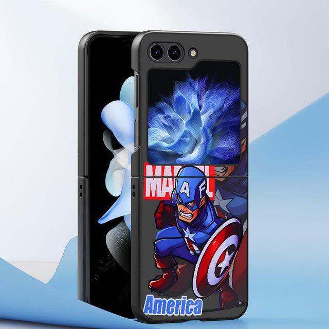 shine-electron-เคสลายแมงมุมค้างคาวสำหรับ-samsung-galaxy-zflip-z-4-5g-z-flip-3-z-flip5-zflip3-flip5-flip3ฮาร์ดพีซีกันกระแทกเคสกันกระแทก