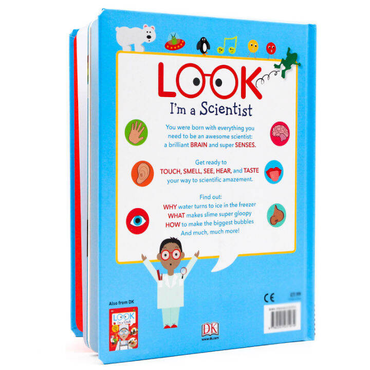 i-am-a-little-scientist-english-original-look-im-a-scientist-dk-childrens-stem-scientific-experiment-enlightenment-stimulate-childrens-creativity-and-imagination-parent-child-reading-hardcover-english