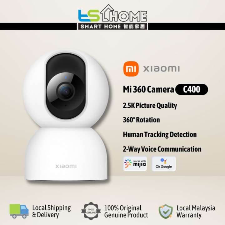 Xiaomi Mi Smart Camera C400 2.5K 4MP Camera 5GHz Wi-Fi Smart APP ...