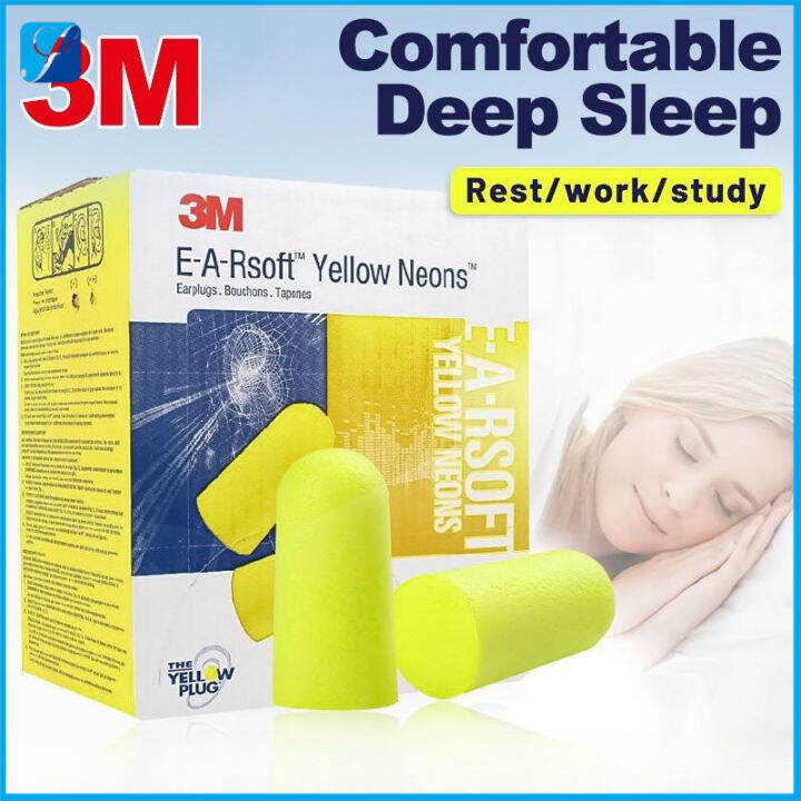 3M Original Noise Reduction Foam Ear Plug Noise Filter Super Soundproof