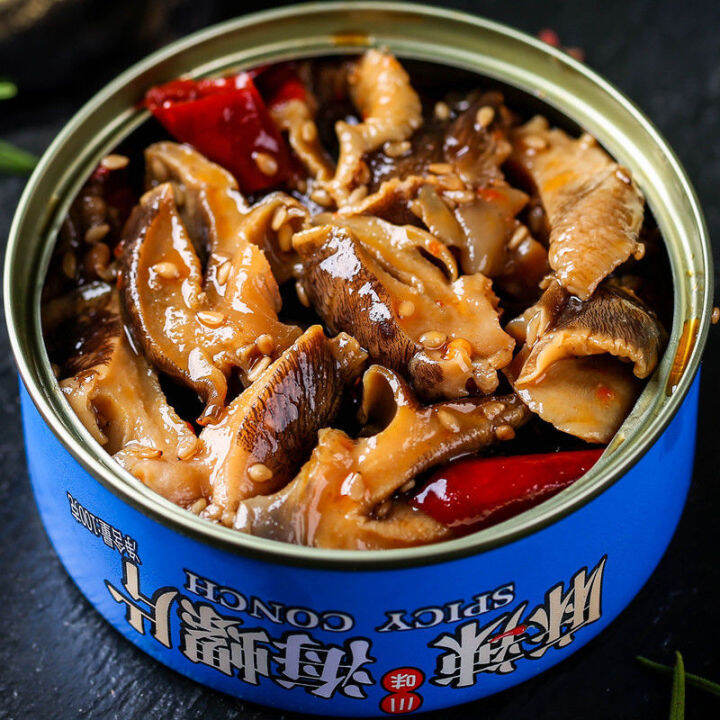 Spicy Conch Meat Spicy Seafood Cooked Readytoeat Canned Clams Oysters