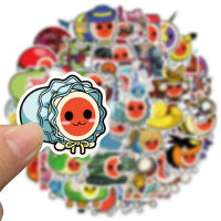 ?พร้อมส่ง? 50ชิ้น Nintendo Switch Taiko no Tatsujin 太鼓達人 Sticker สติกเกอร์โฮโลแกรมเลเซอร์ PVC กันน้ํา ไทโกะโนะทัตสึจิง