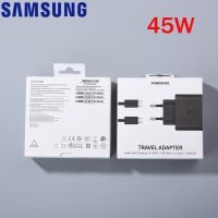 {KOLT Digital} ที่ชาร์จ Samsung ดั้งเดิม45W EP-TA845ชาร์จเร็วสุดๆสำหรับ GALAXY S22 S21 S20 Note 20 Ultra 10 Plus 5G Z Flip3