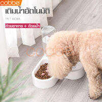 cobbe ชามอาหารสัตว์ 2 ระบบ ทรงหัวใจ ชามสุนัข เครื่องให้อาหารอัตโนมัติ Dog food bowl ชามอาหารหมา ราคาถูก ที่ใส่อาหารสุนัข ถ้วยใส่อาหารสุนัข ถ้วยอาหารแมว พลาสติกคุณภาพ ABS ปลอดสารพิษไม่มีกลิ่น ชามอาหารสุนัข ชามใส่อาหารสุนัข ถ้วยข้าวหมา แมว ชามข้าวสุนัข