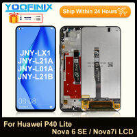 6.4" For P40 Lite LCD Nova 7i Display JNY-LX1 JNY-AL10 Touch Screen For Nova 6SE Display JNY-L22 LCD Replacement Parts