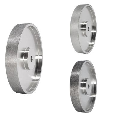CBN Grinding Wheel, 6Inch Dia x 1Inch Wide, with 1/2Inch Arbor, Diamond Grinding Wheel for Sharpening HSS