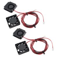 2X 4010 Fans DC 24V Extruder Hot End Fan And DC 24V Turbo Fan For Creality Ender 3 / Ender 3 Pro 3D Printer