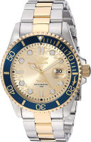 Invicta Mens Pro Diver Quartz Watch with Stainless Steel Strap, Two Tone, 22 (Model: 30022)