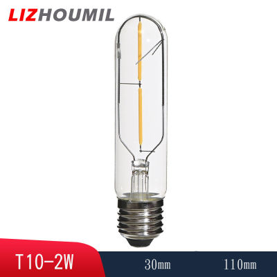 LIZHOUMIL E27 T10 2700K หลอดโคมไฟวินเทจหลอดไฟหลอด LED สำหรับตกแต่งโคมไฟเพดานโคมไฟติดผนัง