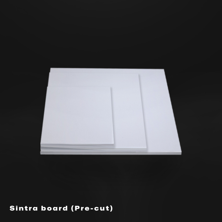 3MM WHITE RIGID/HARD SINTRA BOARD (Standard Size Section Only!) Lazada PH