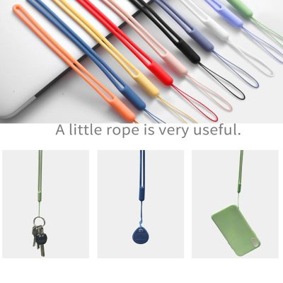 Wrist Straps Hand Lanyard Silicone Charms for Mobile Phone Camera Keys Cord Chain Cute Lanyard Keychain Keycord Hanging Rope