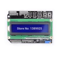 【❂Hot On Sale❂】 mxizg โมดูลแสดงผล Lcd 1602 Lcd1602 Lcd ที่คลุมแป้นปุ่มสำหรับ Ar-Duino Atmega328 Atmega2560ราสเบอร์รี่ Pi Uno หน้าจอสีฟ้า