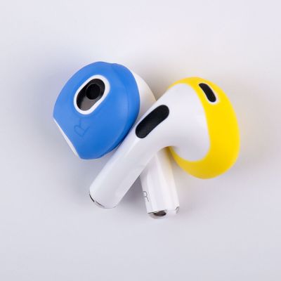 Silicone Earbuds Earphone Case Cover for Apple Airpods 3 Earpods Headphone Ear Tip Ear Cap Tips Aercap Headphones Accessories