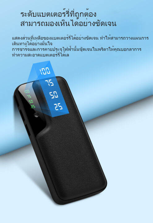 พาวเวอร์แบงค์-แบตสำรอง-powerbank-20000mah-wireless-usb-type-c-fast-charger-ชาร์จเร็ว-ชาร์จได้หลายครั้ง-มาตรฐานมอก