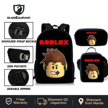 Roblox Rainbow Friends Bag 3-Pieces Set Cartoon Mochila Para