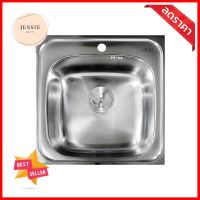 ซิงค์ฝัง 1หลุม KRF KK-01-010H-63BUILT-IN SINK KRF KK-01-010H-63 1B **หมดแล้วหมดเลย**