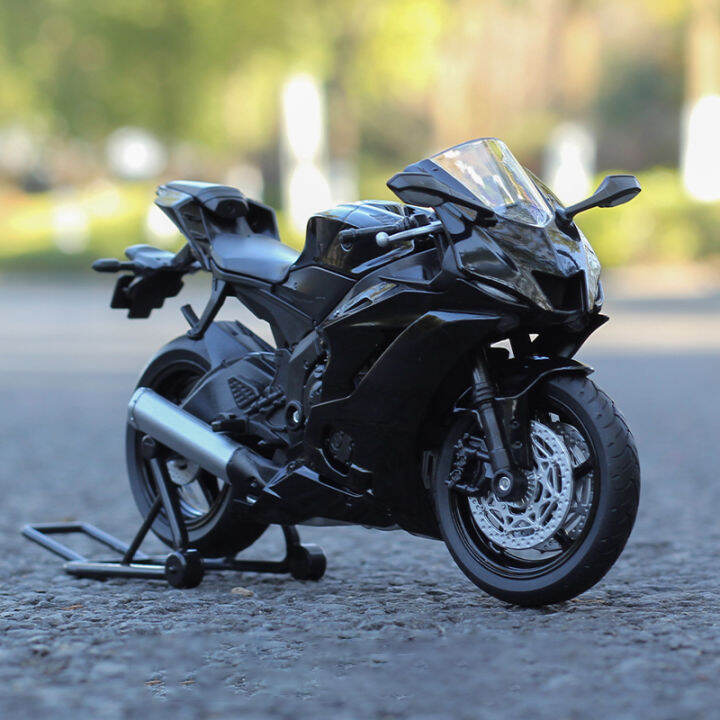 welly-112-yamaha-yzf-r6-die-cast-รถจักรยานยนต์รุ่นของเล่นรถคอลเลกชัน-autobike-shork-absorber-off-road-autocycle-ของเล่น-car