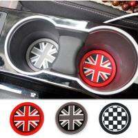 Cars 2pcs MINI COOPER Cup Holder mats Silicone MATS NON-SLIP mats mini one Clubman Countryman R55 R56 R57 R60 R61 F55 F56 Spot goods