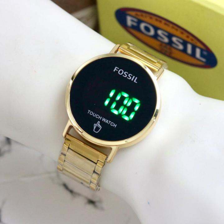Jam Tangan Fossil Touchscree LED Fitur Jam Tanggal Bulan Hari Model Terbaru Lazada Indonesia