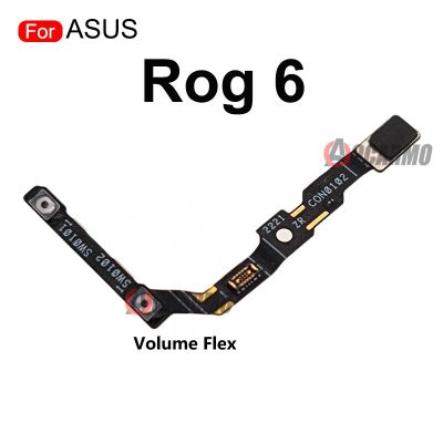 สำหรับ ASUS ROG Phone 6 Rog6เปิด/ปิดและปริมาณปุ่มปรับสายอะไหล่ซ่อม