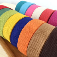 New 25mm 10 meter Canvas Ribbon Belt bag webbinglable ribbonBias binding tape Diy craft projects free shipping