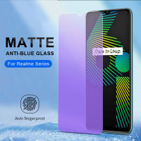 กระจกนิรภัยป้องกันแสงสีน้ำเงินเคลือบด้าน For Realme GT Neo 3 2 Master 9i 8i 7i 6i 5i 11 10 10T 9 8 7 6 5 C3 C11 C12 C15 C17 C20 C20A C20Y C21 C21Y C25 C25s C25Y C30 C30s C31 C33 C35 C55 X7 X50 X3 XT Narzo 50 50A 50i 30A 20 Pro ป้องกันหน้าจอ