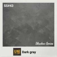 Uniloft​ Thailand​ปูนลอฟท์เกรดพรีเมียม​ ?จัดส่ง​ฟรี​ SS#43-Dark gray (1ชุด​ใช้ได้​15-20​ตารางเมตร​/2​รอบ)​