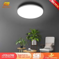 ZZOOI LED Panel Lamp Natural Light 48W 36W 24W 18W 13W 6W LED Ceiling Light AC85-265V Modern Surface Mounted Lighting for Home Bedroom