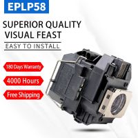 โปรเจคเตอร์ ELPLP58ความสว่างสูงโคมไฟสำหรับ Epson EB-W10 EB-C250X Powerlite S9 EX3200 EB-S9 EX7200