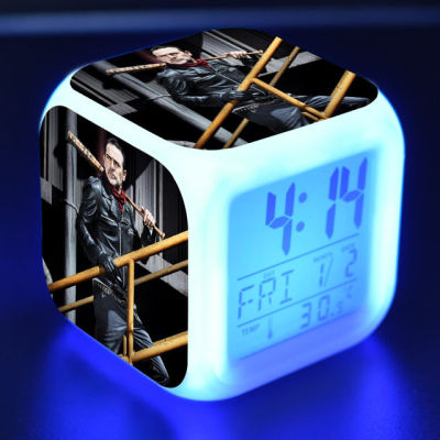 【Worth-Buy】 ไฟปลุกอิเล็กทรอนิกส์ Reveil Wekker ของเล่นนาฬิกาปลุกเด็กเดินตายนาฬิกาดิจิตอล Reloj Despertador Led