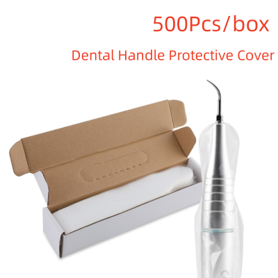 500Pcs/Box Dental Handle Protective Cover Disposable Scaler Handpiece Sleeve Waterproof And Anti-pollution