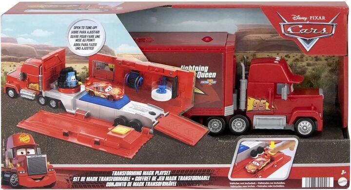 นำเข้า-รถบรรทุกแมคควีน-disney-and-pixar-cars-transforming-mack-playset-2-in-1-ราคา-1990-บาท