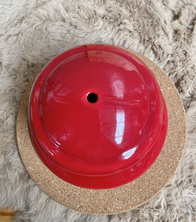หมวกตะเกียงสำหรับเตะกียง-coleman-200a-สีแดง-3ชั้น-งานใหม่-ชุบสีอีนาเมล-ทนความร้อน