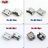 Yuli 2ชิ้นสำหรับเจบีแอลฟลิบ3 2พัลส์2ลำโพงบลูทูธแจ็คไมโคร Usb ชาร์จพอร์ตช่องเสียบเครื่องชาร์จปลั๊กไฟอะไหล่ซ่อม