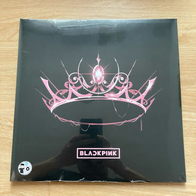แผ่นเสียง Blackpink ‎– The Album แผ่นสี ** Pink Opaque vinyl , canada,มือหนึ่ง ซีล*สันปกด้านบนปริ