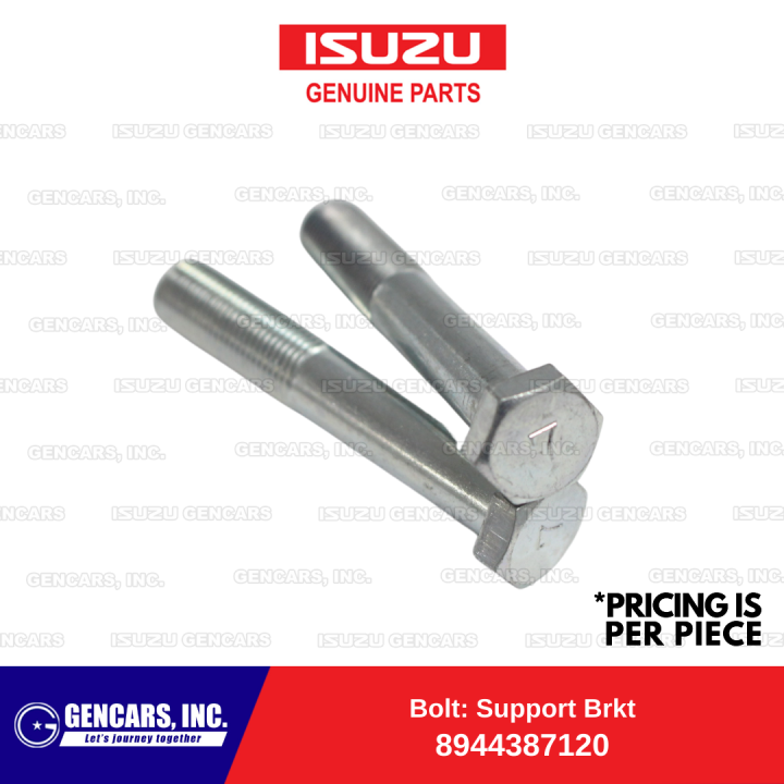 Isuzu Support Caliper Bracket Bolt Crosswind (8944387120) (Genuine