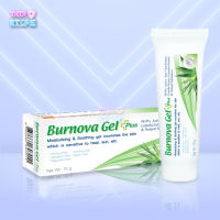 ผลิตภัณฑ์ใช้ถนอม และ บำรุงผิวที่มีปัญหาริ้วรอย 70 กรัม Burnova gel PLUS 70g (หลอดเขียว)