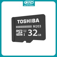 Thẻ nhớ MicroSDHC Toshiba M203 32GB UHS-I U1 100MB s Đen - Nhất Tín thumbnail