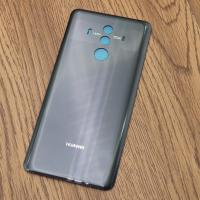 ฝาครอบด้านหลังกระจกสำหรับ HUAWEI Mate 10 Pro,เปลี่ยนประตูหลังกรณีแบตเตอรี่แข็ง,สติกเกอร์กาว