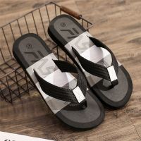 Summer Beach Slippers Men Flip Flops Non-slip Shoes For Men Soft Outdoor Slides Male Sandals EVA Slippers Pantoufle Homme House Slippers