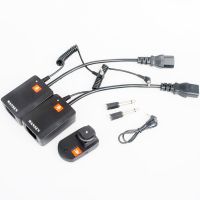 Wansen Universal AC-04 4 Channels Wireless 1 Transmitter + 2 Receivers Radio Studio Flash Trigger Set For Strobe